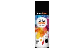 Spray Preto Fosco 350ml -  250g  -  Powerpaint